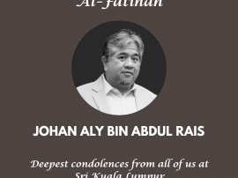 Al-Fatihah & Deepest Condolences