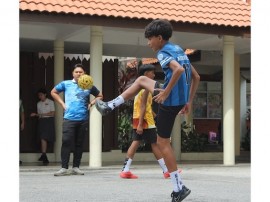 Junior Inter-House Sepak Takraw Competition