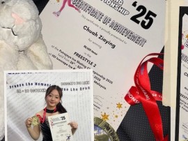 Congratulations, Chuah Ziaying!